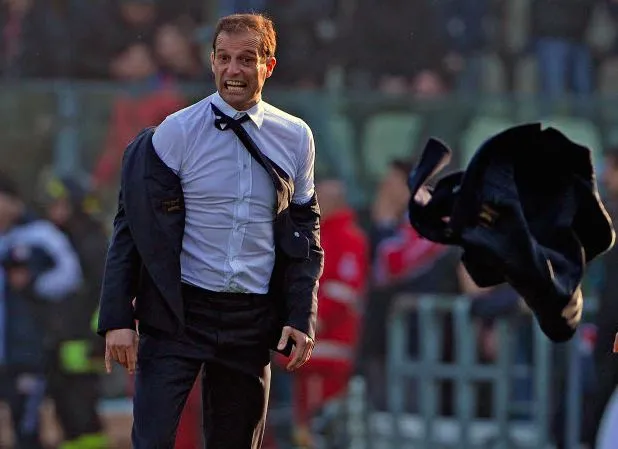 Allegri danse également le «<span style="font-size:50%">&nbsp;</span>Dab<span style="font-size:50%">&nbsp;</span>»