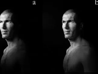 Quand Zidane prend la pose