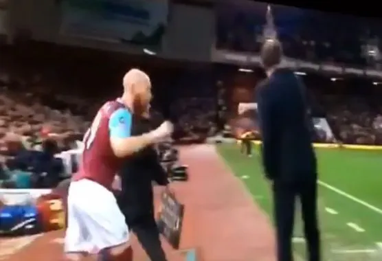 Slaven Bilić fout un vent à James Collins