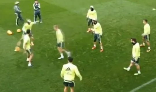 Isco fout la honte à Kroos à l’entraînement