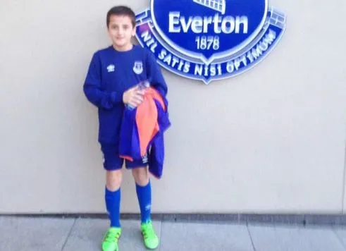 Le fils de Tim Cahill à l&rsquo;académie d&rsquo;Everton