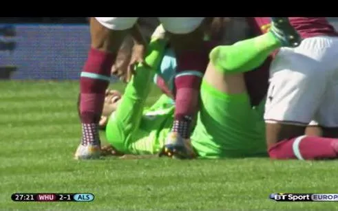 Le but irréaliste d’Adrian avec West Ham