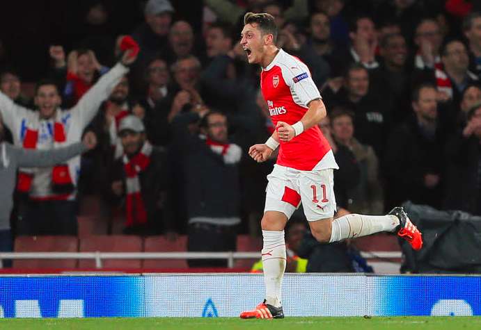 Le record d&rsquo;Özil