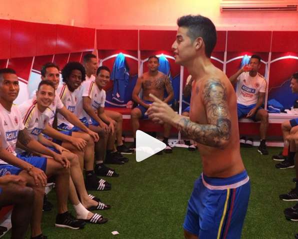 Vidéo : Rodriguez et le challenge dans le vestiaire