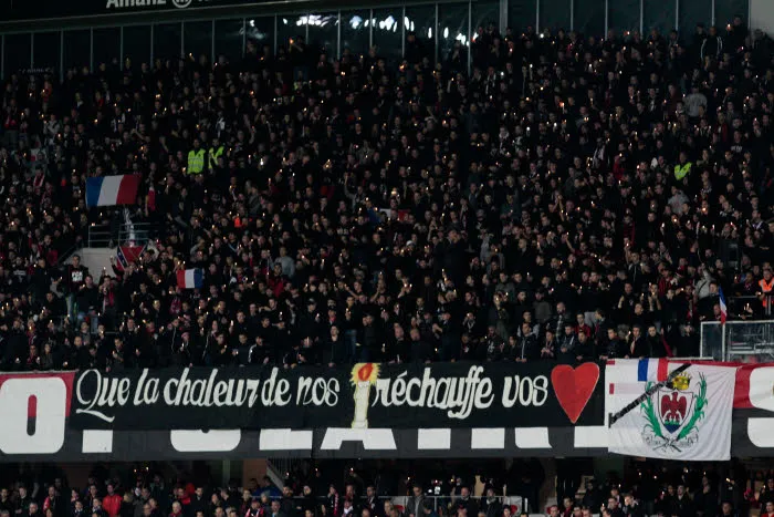 Vidéo : L&rsquo;hommage plein de poésie des supporters niçois