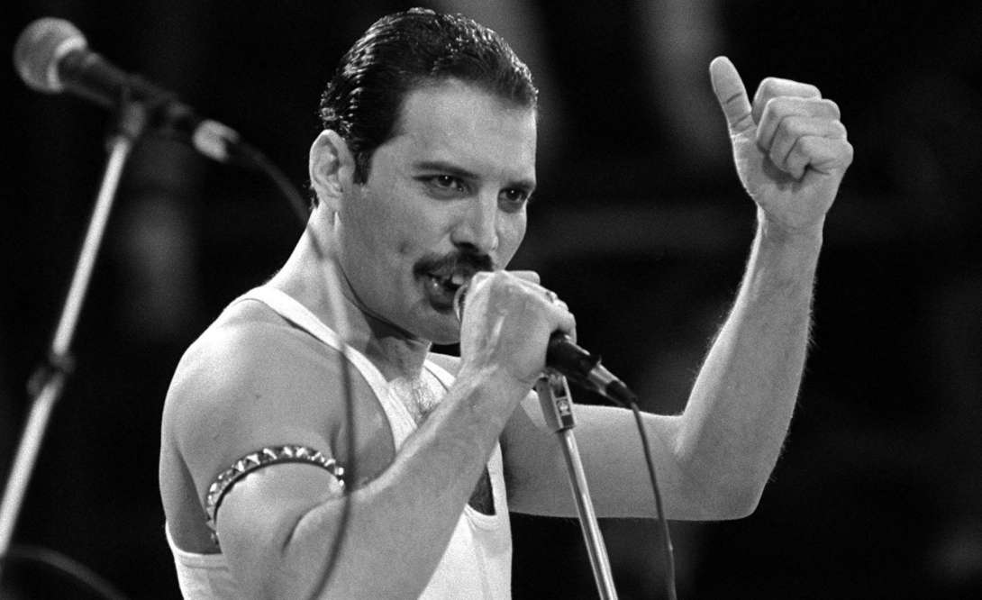 Freddie Mercury, la moustache et le cuir