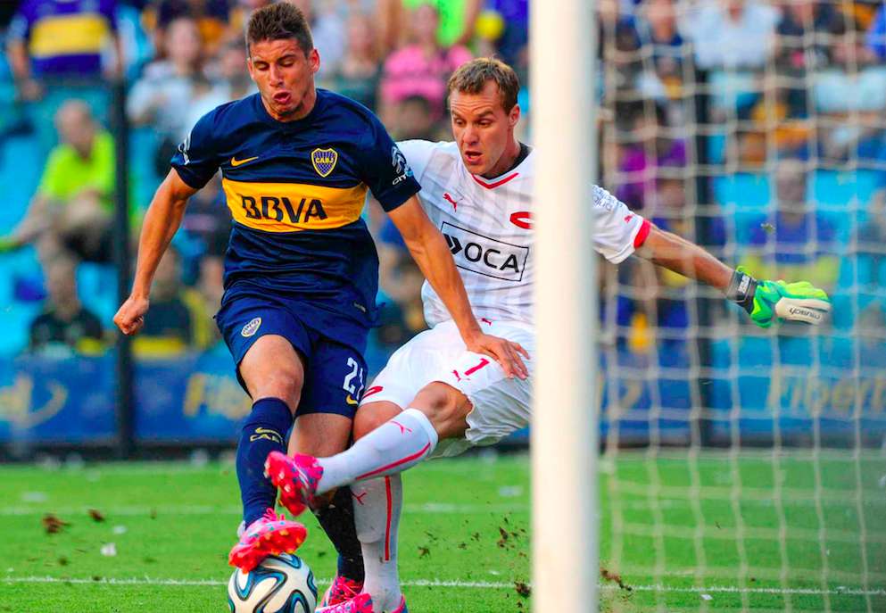 Jonathan Calleri jaune, et bleu