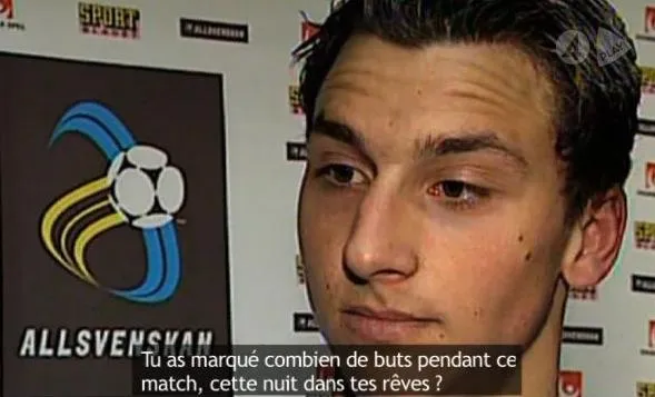 Vidéo : Zlatan quinze ans en arrière