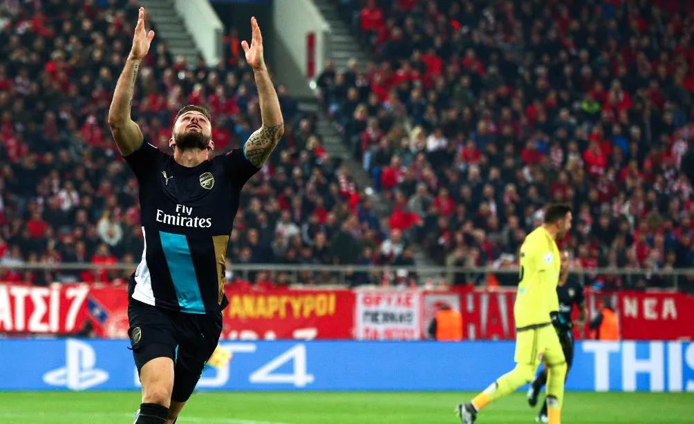 Giroud qualifie Arsenal !