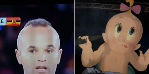 Photo : Twitter déchaîne sur la nouvelle coupe d&rsquo;Iniesta