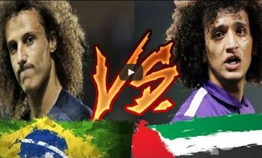 David Luiz joue contre ses sosies
