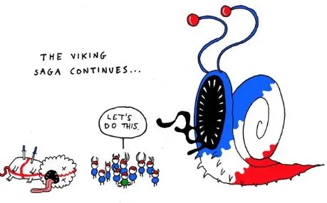 Un caricaturiste islandais inspiré par France-Islande