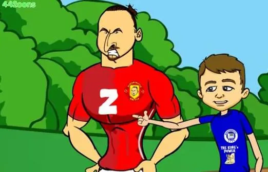 Zlatan, héros de la parodie du teaser de reprise de Premier League