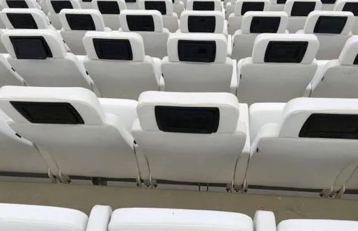Des écrans sur les sièges du nouveau stade de Beşiktaş