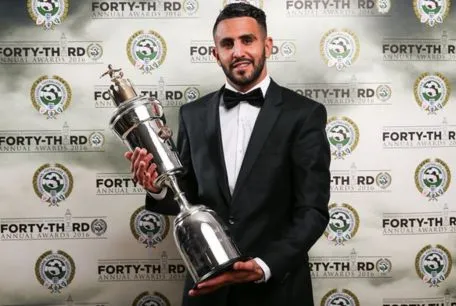 Riyad Mahrez élu joueur de l&rsquo;année