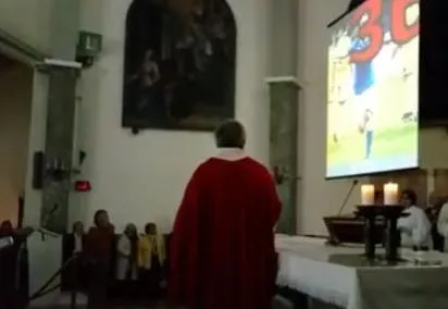 L&rsquo;hommage à Higuaín dans une église de Naples