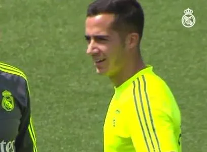 Lucas Vázquez apprend pendant l’entraînement sa sélection