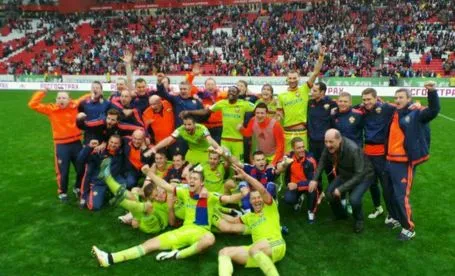 Le CSKA Moscou champion de Russie