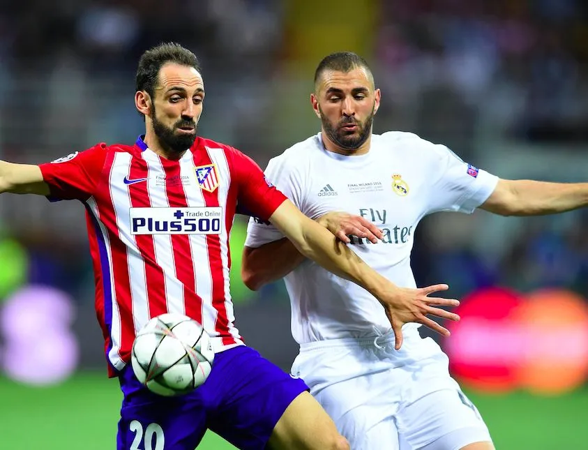 Les notes de l’Atlético de Madrid