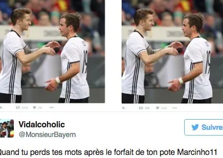 Quand Götze fait une bourde sur Reus