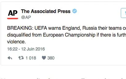 La Russie et l&rsquo;Angleterre exclues par l&rsquo;UEFA ?