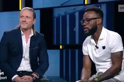 Chimbonda et son coéquipier qui s&rsquo;astiquait en public