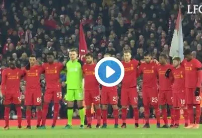 Le vibrant hommage d&rsquo;Anfield au Chapecoense