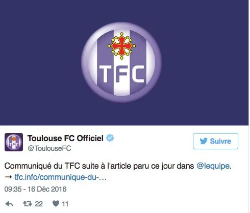 Toulouse contredit les salaires publiés par L&rsquo;Équipe