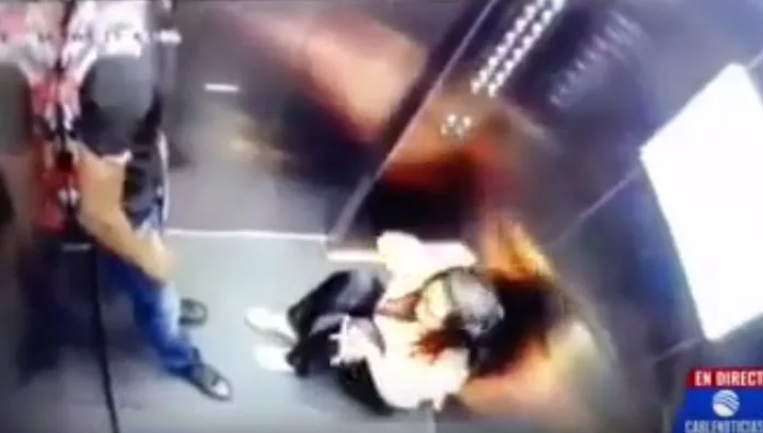 Un joueur colombien agresse sa femme dans un ascenseur