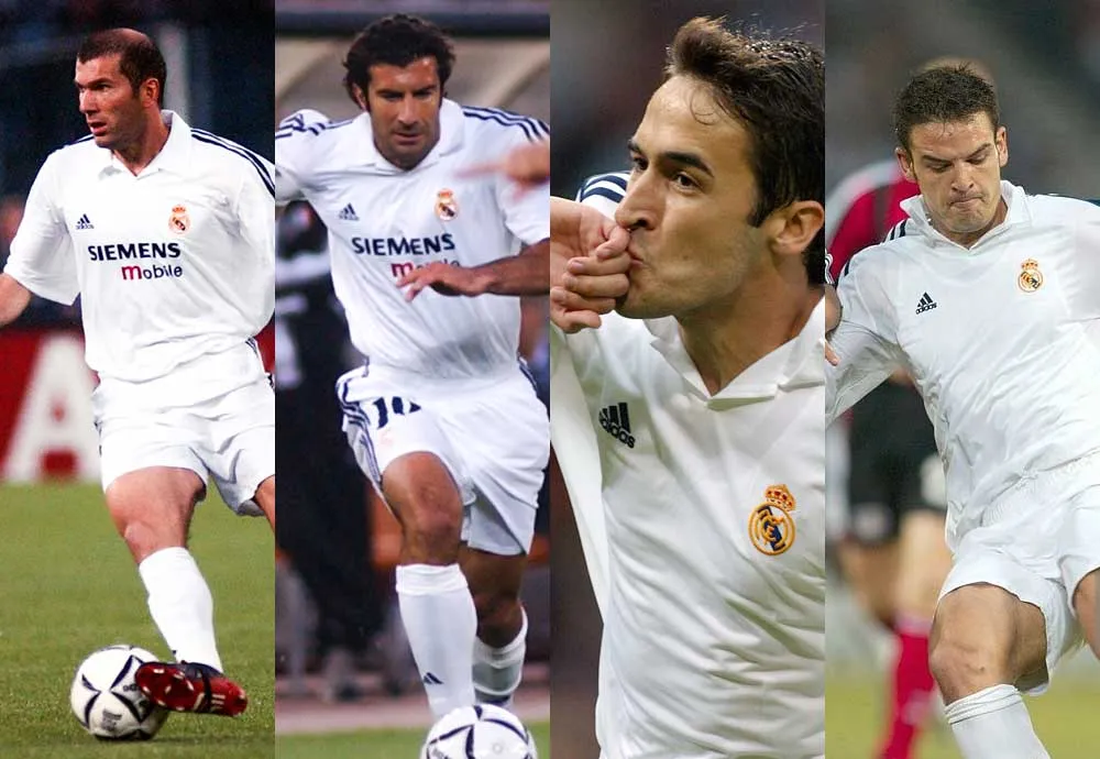 Les plus belles dream teams de l’histoire du foot – Real 2002