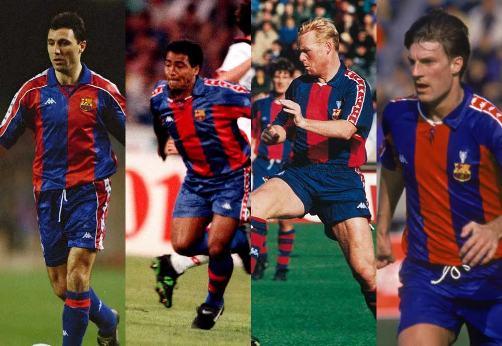 Les plus belles dream teams de l’histoire du foot – Barcelone 92