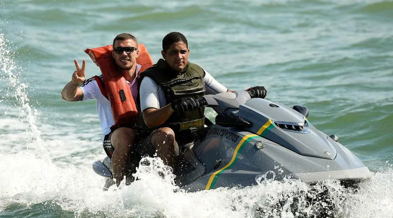 Podolski pour illustrer un article sur les passeurs de migrants