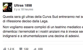 Affaire Anne Frank : des ultras d&rsquo;Ascoli boycottent la minute de silence
