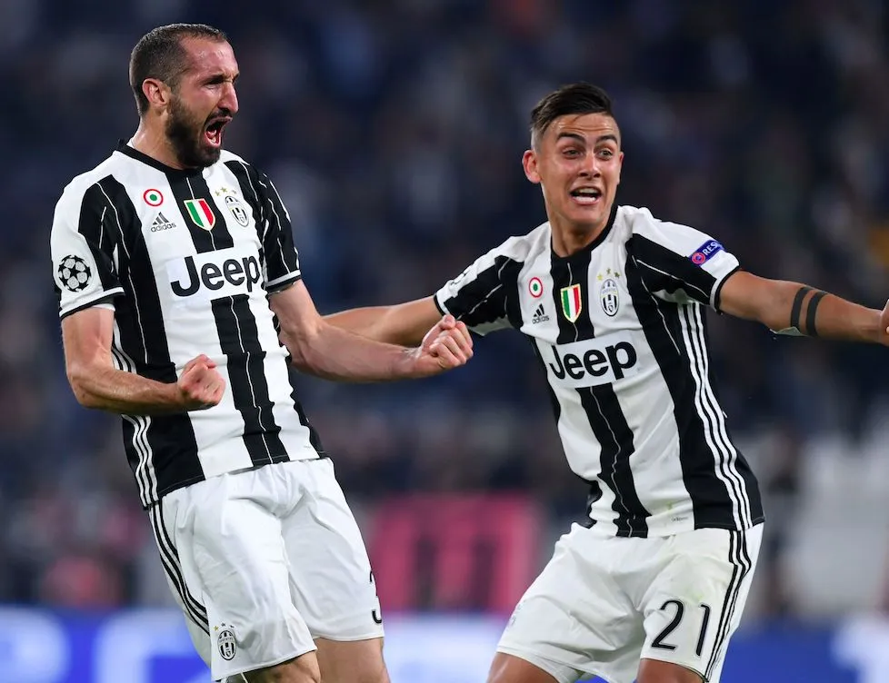 Les notes de la Juve face au Barça