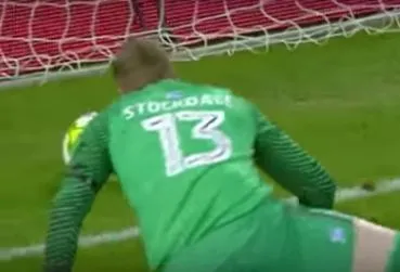 La sale soirée de David Stockdale avec Brighton