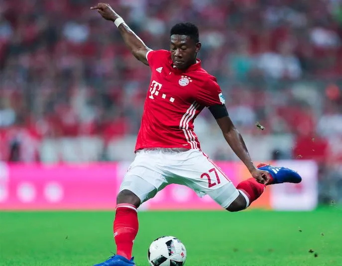 Le coup franc soyeux d&rsquo;Alaba