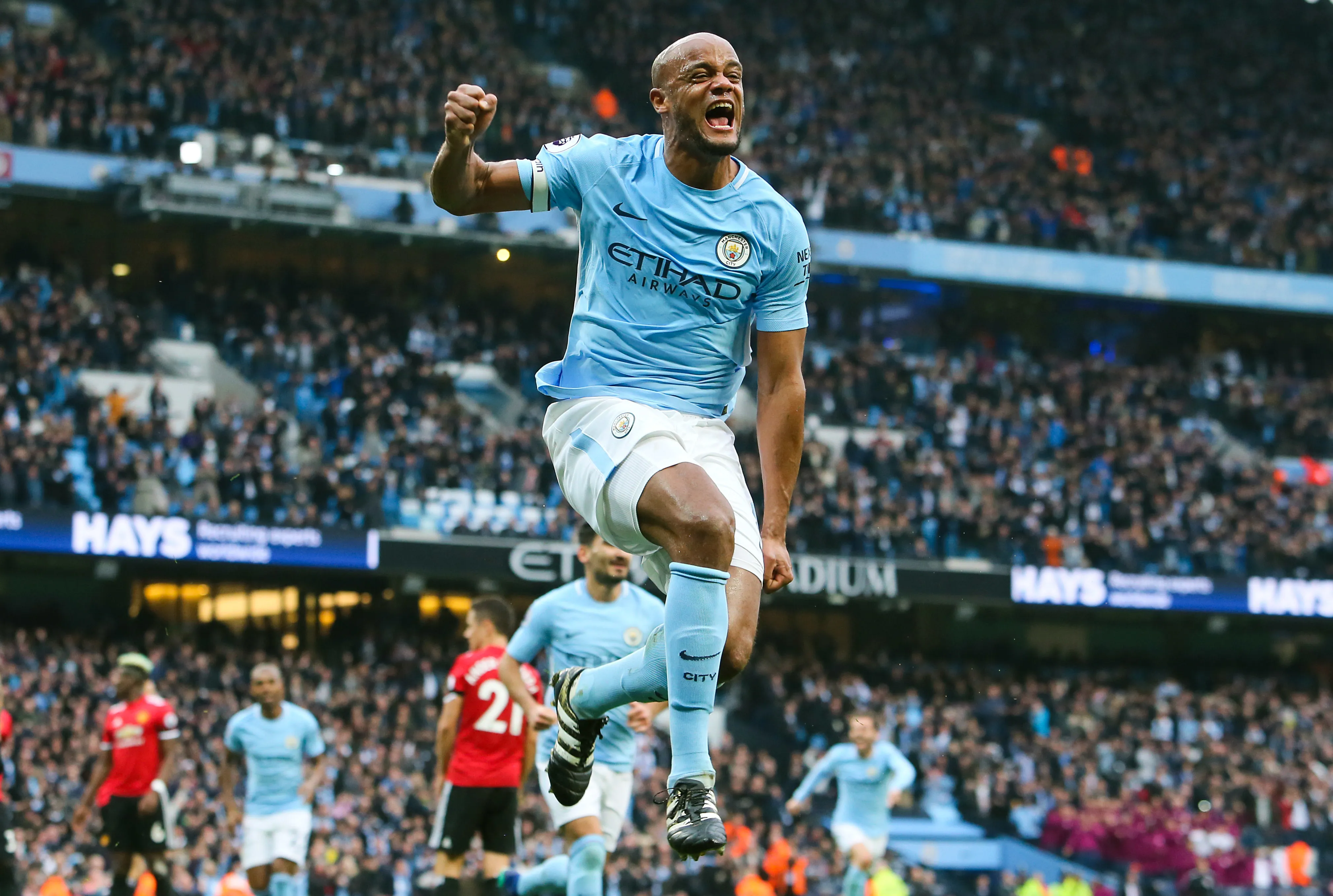 Les cinq hommes du titre de Manchester City
