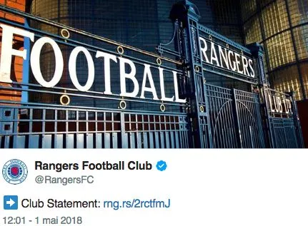 Graeme Murty limogé par les Glasgow Rangers