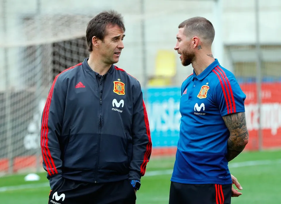 Santamaría : «<span style="font-size:50%">&nbsp;</span>Le lien entre Ramos et Lopetegui devait être fort<span style="font-size:50%">&nbsp;</span>»