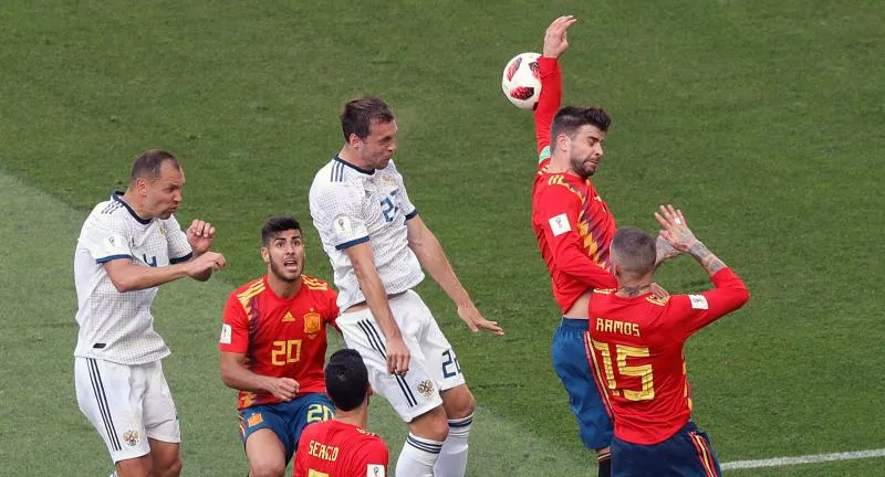 Les notes de la Russie face à l&rsquo;Espagne