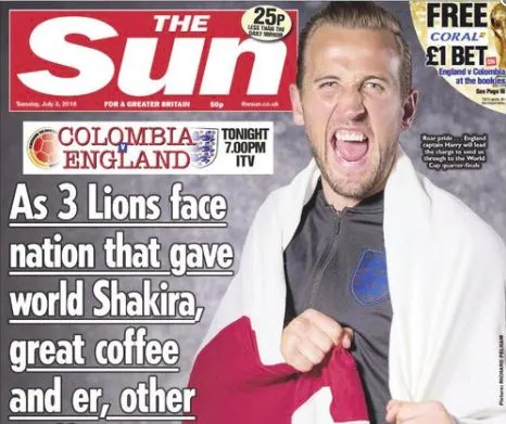 La Une polémique du Sun