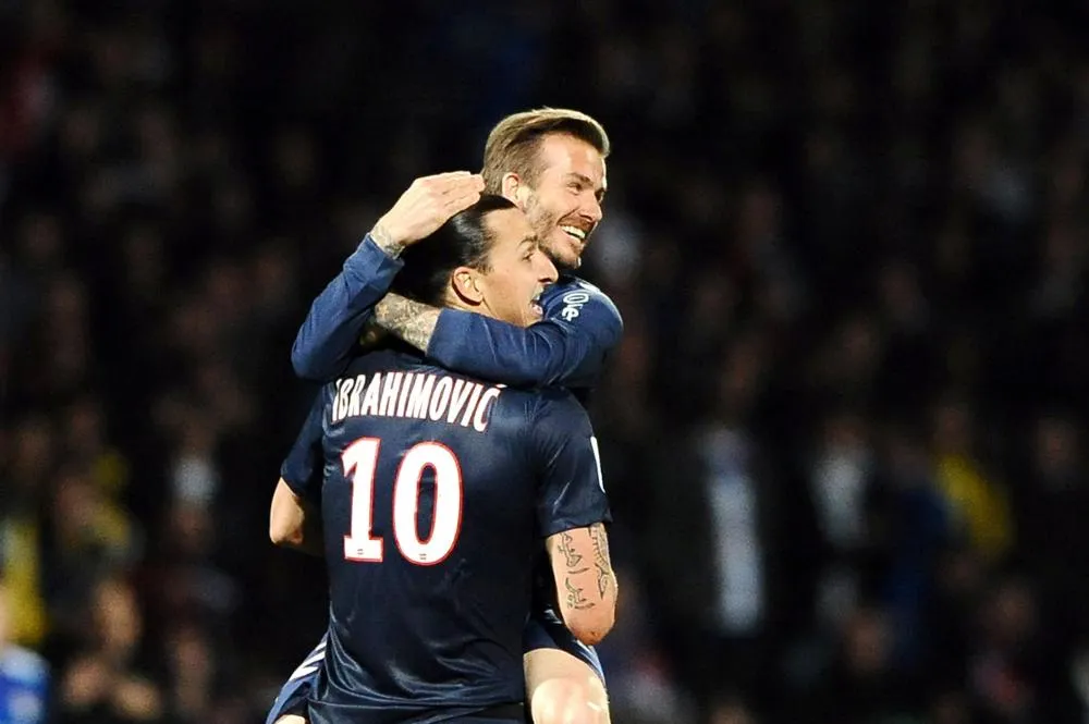 Beckham et Zlatan parient un resto avant Suède-Angleterre