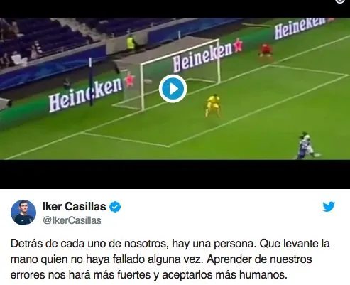 Iker Casillas défend Loris Karius