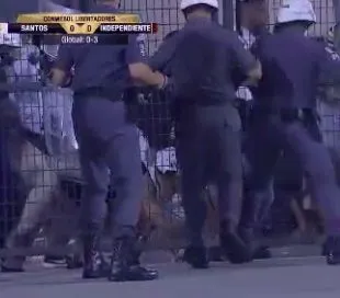 Santos-Independiente arrêté après des affrontements