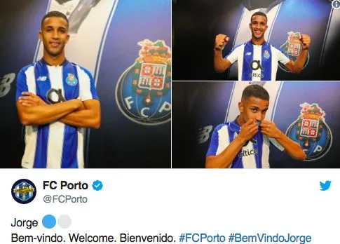 Monaco prête Jorge au FC Porto