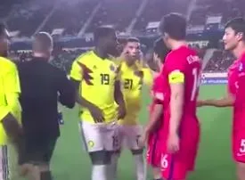 Corée du Sud-Colombie : Cardona s’excuse pour son geste raciste