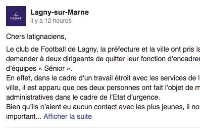 Deux éducateurs d&rsquo;un club amateur écartés pour radicalisation