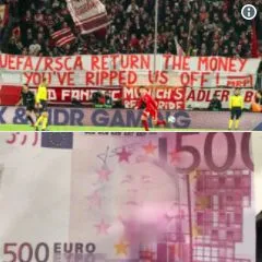 Bayern-PSG : Jets de billets à l&rsquo;effigie de Neymar