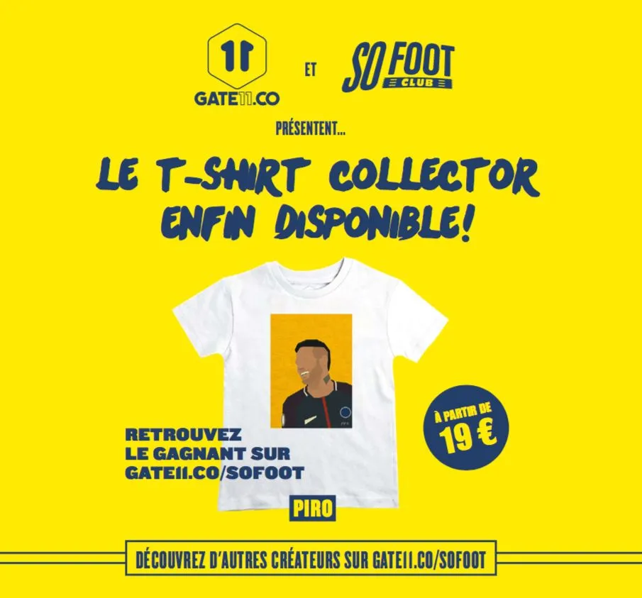 Le T-shirt « So Foot Club x Neymar » enfin disponible !