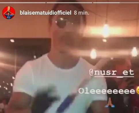 Matuidi s&rsquo;est lui aussi offert une viande en or